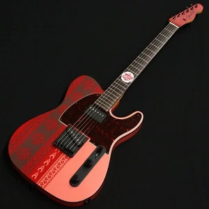 Guitarra Eléctrica Fende Monster Hunter Rathalos Telecaster Rathalos Roja de Japón - Imagen 1 de 12