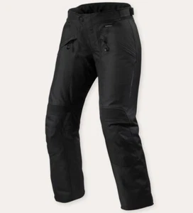 PANTALONI MOTO DONNA WOMAN REV'IT REVIT FACTOR 5 NERO IMPERMEABILE TG 42 (46) XL - Picture 1 of 2