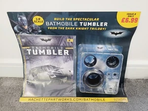 EDIZIONE 2 HACHETTE BUILD THE BATMOBILE TUMBLER BATMAN DARK KNIGHT CAR SCALA 1/8 - Foto 1 di 4