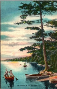 Postal Sunset In The Poconos, Pennsylvania, Pensilvania - Imagen 1 de 2