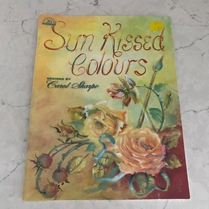 Libro artesanal patrones de pintura decorativa acrílico sharpe colores besados por el sol Carol Sharpe - Imagen 1 de 12