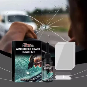 Car Windshield Repair Kit For Scratches, Cracks Chips Glass Repair Curing Glue  - Bild 1 von 11