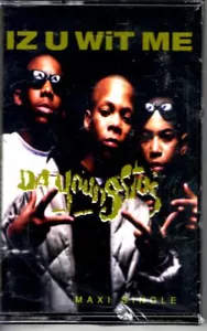 NEW Da Youngstas Iz U Wit Me 1993 Cassette Tape Maxi Single Hiphop Rap - Picture 1 of 2