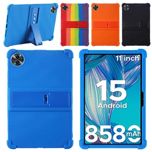 Silicone Case For DOOGEE U11 2025 11" Tablet Kids Safe Shockproof Stand Cover - Picture 1 of 20