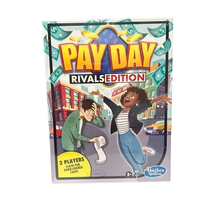 Hasbro Gaming PAY DAY! Rivals Edition 2 Players Ages 8+ NEW Factory Sealed - 490 - Image 1 of 2