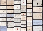 GB 1840-1858 COVERS Postal History Postmarks Paid Cash ...PRICED SINGLY