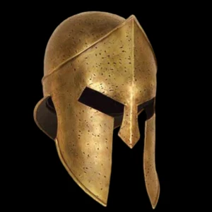  UNIQUE GREEK HELMET FROM FILM MOVIE 300  "300" SPARTAN HELMET (WS881002) - Picture 1 of 5