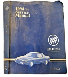 GM Buick Regal General Motors 1994 manual de servicio de tienda edición final - Imagen 1 de 9