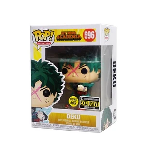 Funko POP! Deku Full Cowl GITD EE Exclusive #596 My Hero Academia + PROTECTOR - Picture 1 of 8