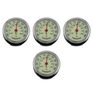 4PCS -Auto -Thermometer Auto Temperaturmesser Luminöses Außenfenster - Bild 1 von 12