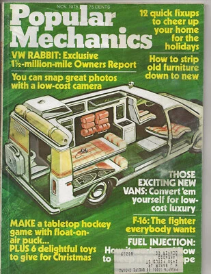 Popular Mechanics November 1975 Vintage How To Magazine - Image 1 of 2