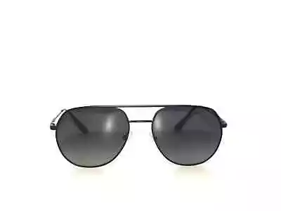 Nuevas gafas de sol unisex Prada SPR 55U 1AB-5S0 54 mm aviador negras/gris oscuro Foto 1 de 4