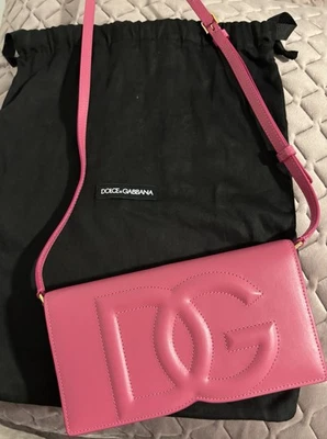 Authentic Dolce And Gabbana Mini Bag Calf Leather Brands Logo on the front. - image 1 of 4