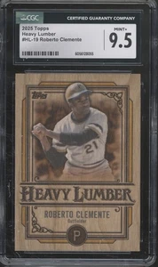 2025 Topps Heavy Lumber Roberto Clemente Mint+ CGC 9.5 - Picture 1 of 2