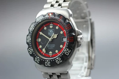 [Exc+5] TAG Heuer Formula 1 WA1214 Black Men's 34mm Quartz Watch From JAPAN - image 1 of 4