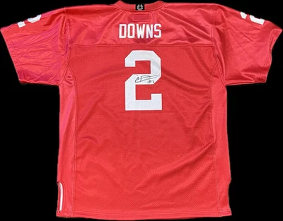 Caleb Downs Signed Jersey PSA/DNA Ohio State Buckeyes Autographed - Image 1 of 3