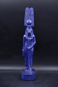 Seltene altägyptische Antiquitäten Sekhmet Statue Pharaonischer Stein Antik v. Chr. - Bild 1 von 9