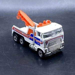 Hot Wheels Workhorses Steve's 24 Hour Towing Wrecker Black Walls Vintage Toy - Picture 1 of 8