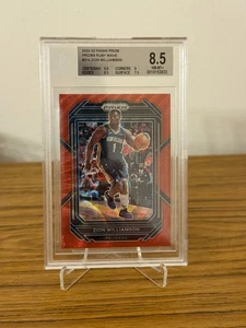 2022-23 Panini Prizm Ruby Wave Prizm Zion Williamson #214 BGS 8.5 - Bild 1 von 2