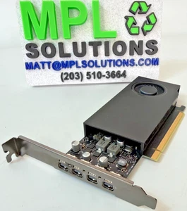 NVIDIA RTX A1000 8 GB GDDR6 Graphics Card M3R8K 900-5G172-0180-000 PG172A *MINT* - Picture 1 of 2