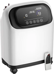 Concentratore Di Ossigeno Da 1 a 8 Litri、Fornitura Continua Di Ossigeno Al 90% ± - Foto 1 di 12