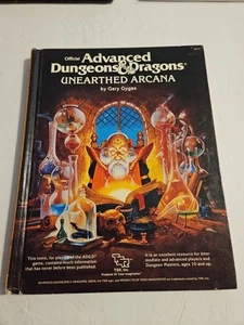Official Advanced Dungeons And Dragons Unearthed Arcana TSR - Picture 1 of 6
