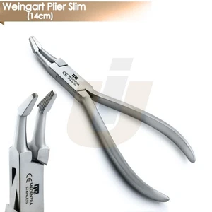 Orthodontic 14cm Weingart Slim Plier Surgical Versatile Utility Braces Forceps - Picture 1 of 3