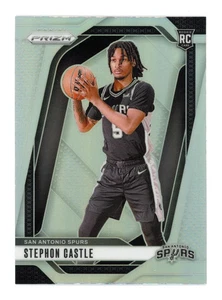 2024-25 Panini Prizm Stephon Castle Silver Prizm Rookie RC #234 Spurs - Picture 1 of 2