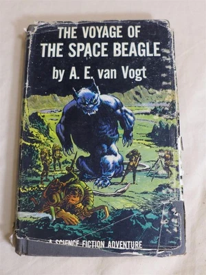 A.E. Van Vogt THE VOYAGE OF THE SPACE BEAGLE 1950 First Edition HC + Dust Jacket - Image 1 of 4