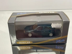 MINICAR 02.008 CITROEN ZX 16V 1993 -GREEN MET. 1:43- FAIR IN BOX - Picture 1 of 10