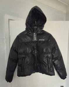 NICCE Boys puffer Jacket - Black  13-14 Years new - Picture 1 of 10