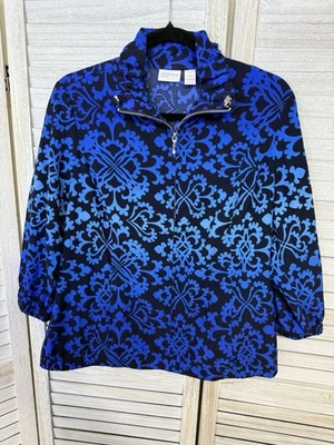 Chaqueta Zenergy Ombré Azul Manga 3/4 Cremallera Talla 1/M Foto 1 de 4