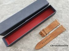Genuine OEM Bremont 22/20mm Brown Vintage Calf Leather Watch Strap Band NEW 