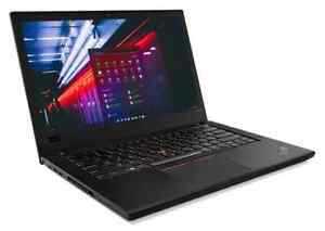 Lenovo ThinkPad T480 14" Laptop i7 8th Gen 256GB SSD 16GB RAM Win 10 Pro (OC)