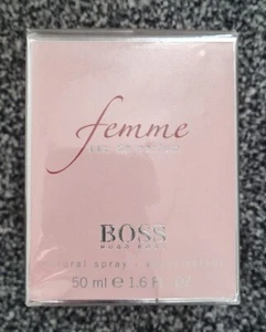 NEW Hugo Boss Perfume Femme Womens 50ml Fragrance EDP Sealed Box Designer - Picture 1 of 8