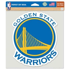 Golden State Warriors Full Color Die Cut Decal - 8" X 8" - Picture 1 of 1