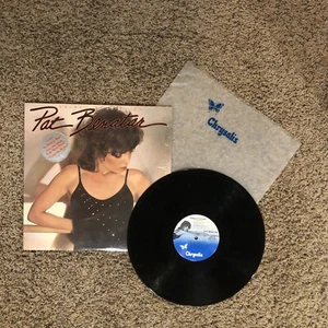 PAT BENATAR - CRIMES IN PASSION, CHRYSALIS, LP, 1980, IN SHRINK W/ HYPE STICKER - Picture 1 of 7