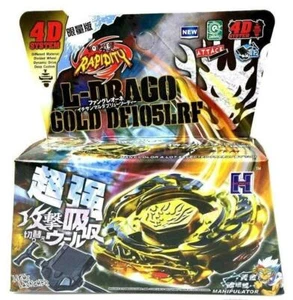 TOUPIE BEYBLADE EDITION LIMITEE L DRAGO GOLD DF105LRF 4D SYSTEM MODELE RAPIDITY - Photo 1/1