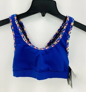 TYR Sport Lunetta Racer Back Bra & Performance Bathing Suit~Royal Blue~X-Small - Picture 1 of 11