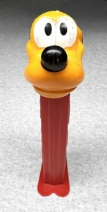 VINTAGE PEZ CANDY DISPENSER DISNEY'S PLUTO w/FEET (8.5) MADE in SLOVENIA, HUNGRY - Picture 1 of 5