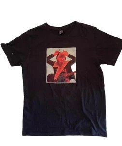 AC/DC T shirt Angus Power Up Logo Licensed Size M GILDAN Regular Fit Cotton. - Picture 1 of 7