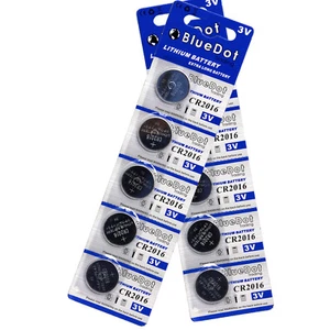 New 10 PCS Lithium Maganese Batteries 3V 3 Volt CR2016 - Quick & Free Shipping - Picture 1 of 1