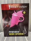 WineOvation Electric Gun Wine Opener (Pink) WNO-01P Open your Wine Bottle NEW