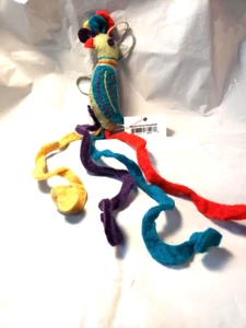 Adorno Multicolor Hecho a Mano Lana Fieltro Ruta de la Seda Bazar - Imagen 1 de 3