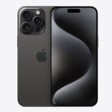 Apple iPhone 15 Pro Max 256GB Black Titanium Unlocked Good Condition