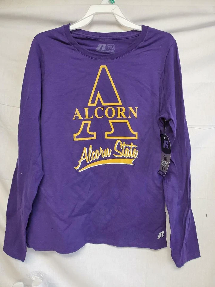 RUSSELL ALCORN STATE LONG SLEEVE KID'S  SHIRT ASSORTED SIZES # 468 - Image 1 of 1