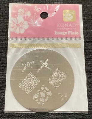 Placa de imagen de arte en uñas estampado Konad M61 Foto 1 de 3