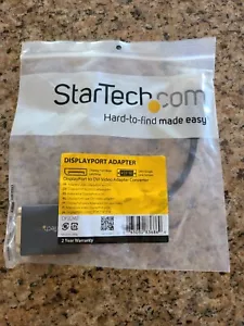 StarTech DP2DVI2 DisplayPort To DVI Video Adapter Converter Male Latching Female - Picture 1 of 1