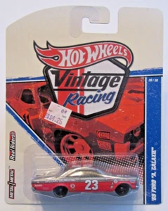 HOT WHEELS 2011 VINTAGE RACING '65 FORD ARELLANO GALAXIE - Picture 1 of 5