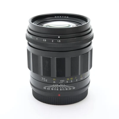 Voigtlander NOKTON 75mm F/1.5 ASPH. (para montaje Nikon Z) #522 Foto 1 de 4